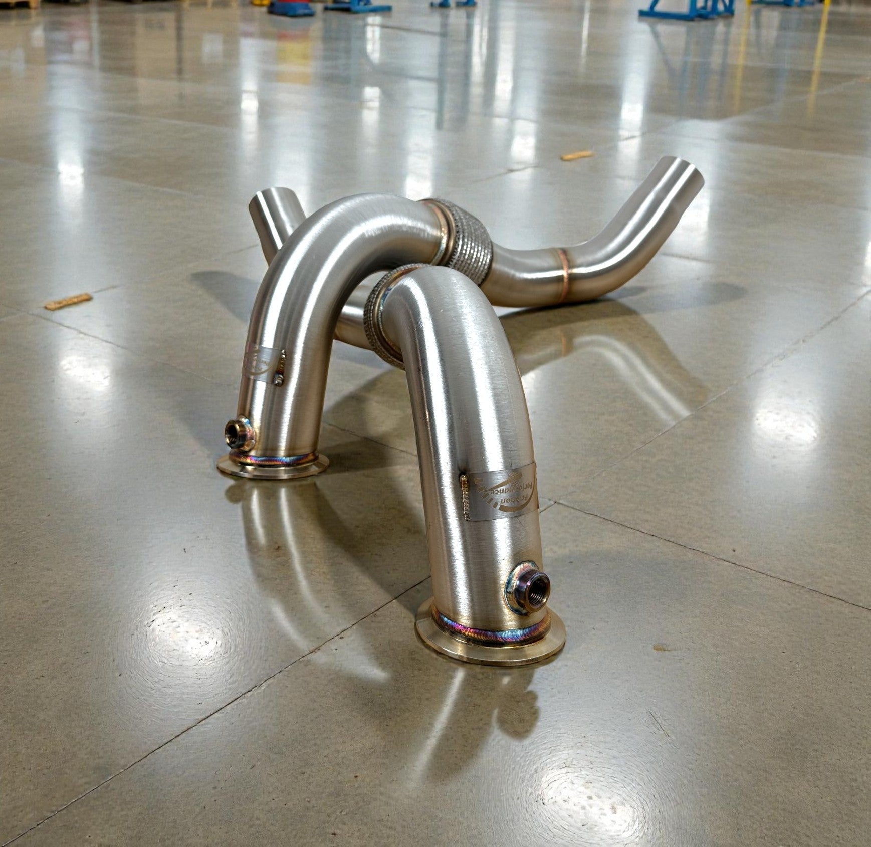 BMW N63/N63TU Catless Race Downpipes - 550i, 650i, 750i, Alpina B6 B7 (Chassis F01 F02 F06 F12 F13 F07 F10)